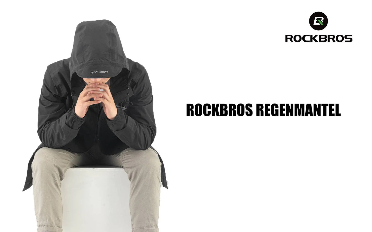 ROCKBROS regnjacka regnjacka vattentät vindtät dam män