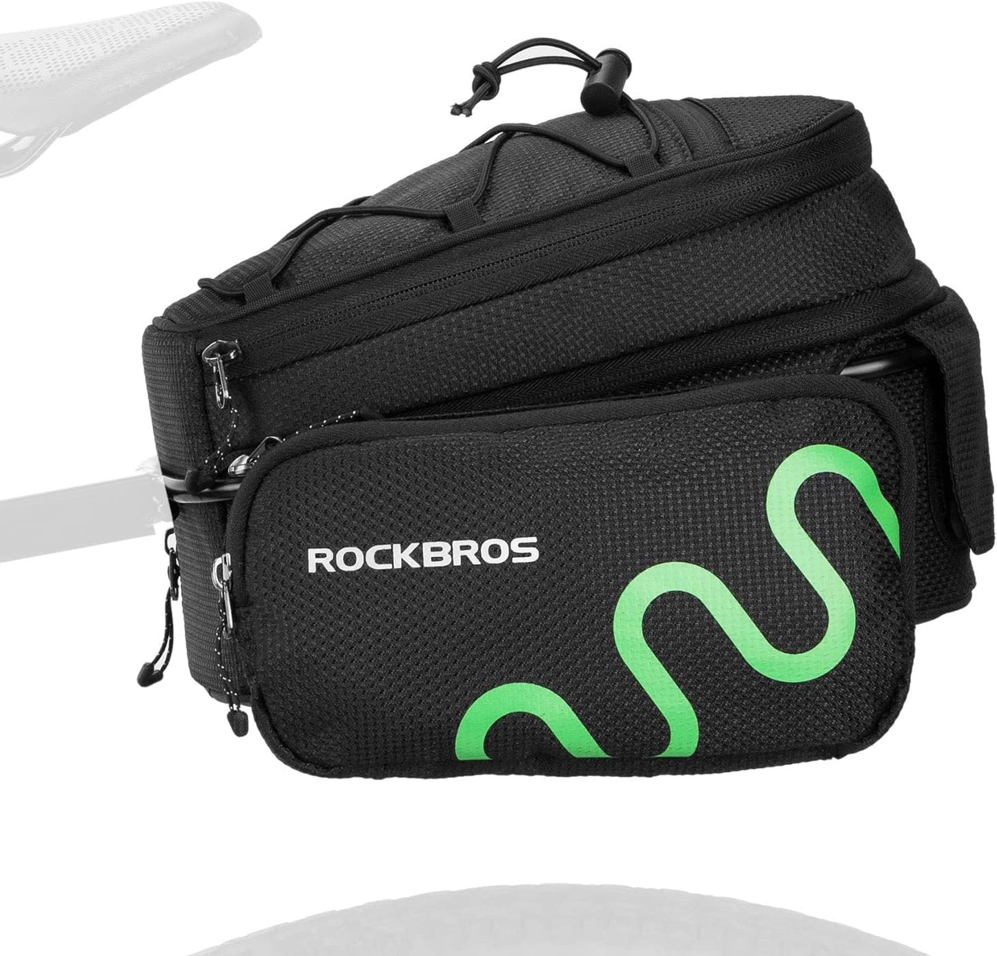 ROCKBROS Pannier Bag Bike Saddle Bag Quick Release Expanderbar 6/8L