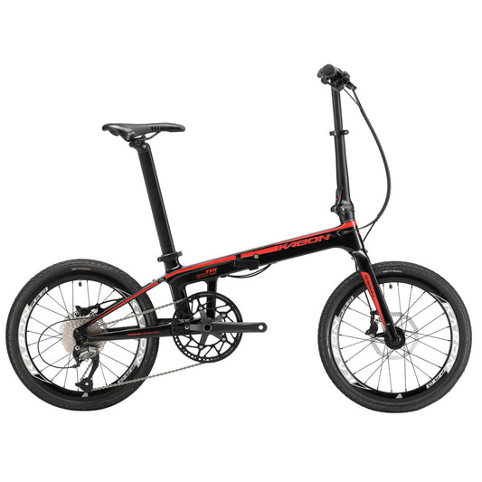 KABON City hopfällbar cykel Carbon Shimano Altus 9S 20 tum