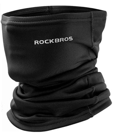 ROCKBROS multifunktionell halsduk Halv Balaclava Halsvärmare Vintertät Varm Halshalsduk Tube Halsduk Andas ansiktstäckande Balaclava