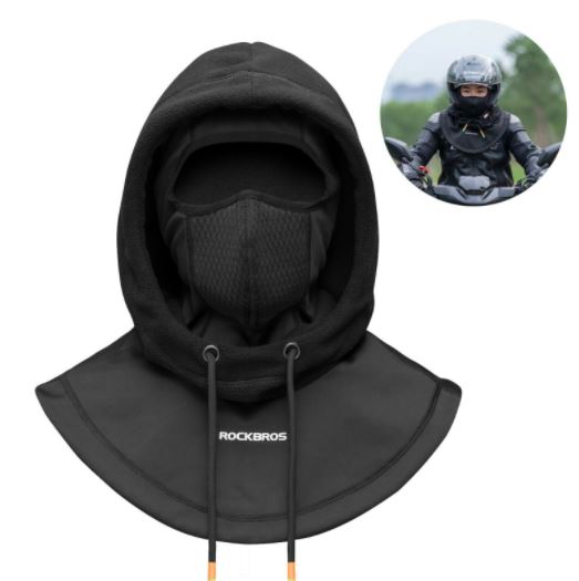 ROCKBROS skidmask termisk fleece balaclava vintermössa balaclava under hjälmen