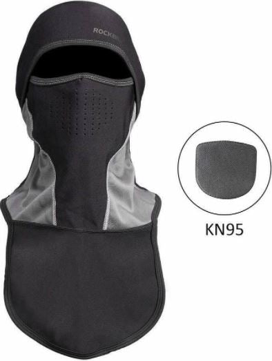 ROCKBROS balaclava balaclava cykelmask motorcykel antidamm med filter