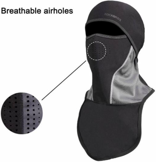 ROCKBROS balaclava balaclava cykelmask motorcykel antidamm med filter