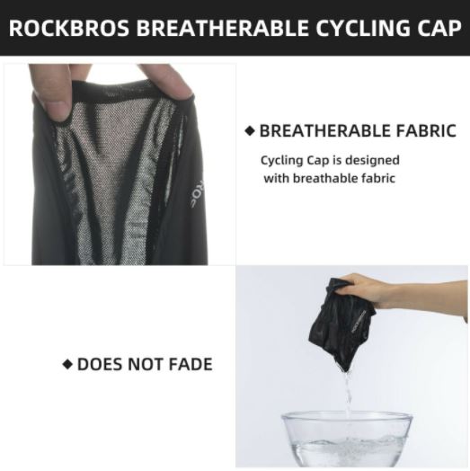 ROCKBROS balaclava balaclava huvudhuva dam herr UPF50+ sommar/vår