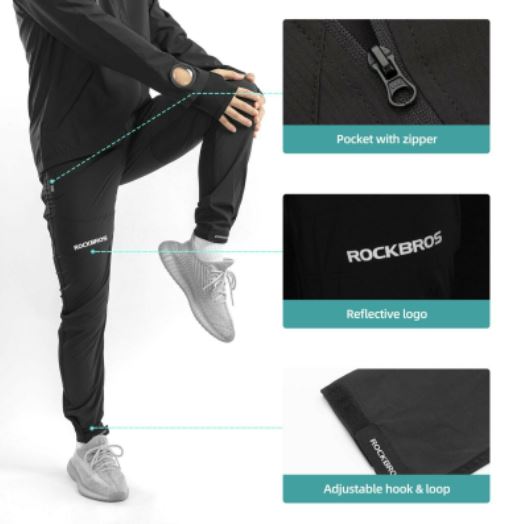 ROCKBROS cykelshorts för män med vadderade roadbikeshorts MTB cykelbyxor