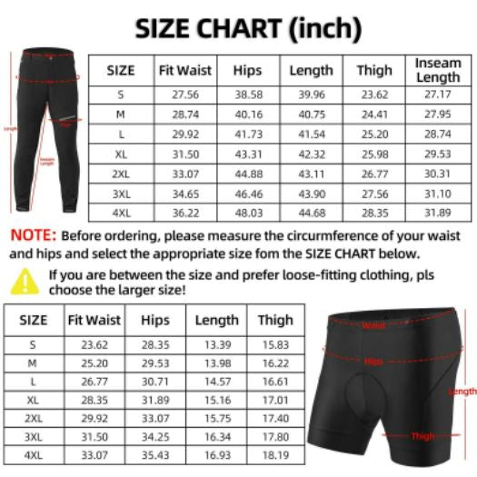 ROCKBROS cykelshorts för män med vadderade roadbikeshorts MTB cykelbyxor