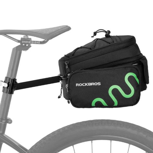 ROCKBROS Pannier Bag Bike Saddle Bag Quick Release Expanderbar 6/8L