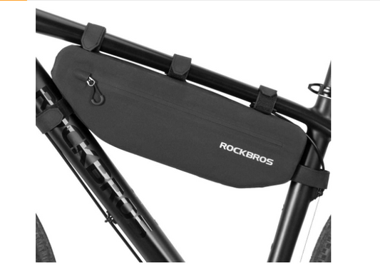 ROCKBROS AS-0433 cykelramväska triangelväska ca.3L/4L svart