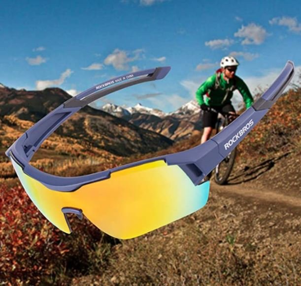 ROCKBROS 10117 Fahrradbrille Polarisierte Sonnenbrille