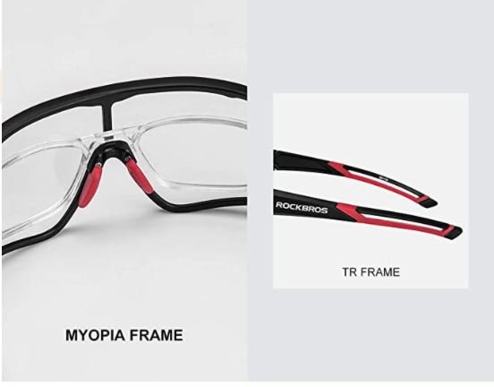 ROCKBROS 10135 Photochromic Cykelglasögon UV400 Transparent Självfärgande