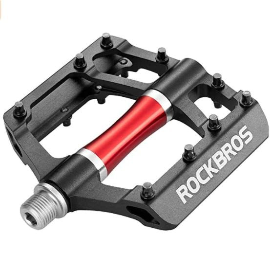 ROCKBROS 2020-12C cykelpedaler MTB 9/16 tums aluminiumlegering