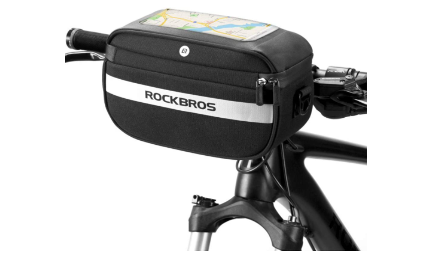 ROCKBROS B27 cykelstyrväska mobiltelefonhållare 4,5L