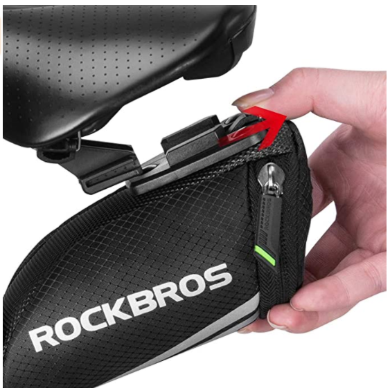 ROCKBROS C28 sadelväska cykelstolsväska med fästband/med fäste