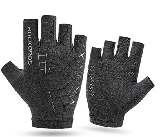 ROCKBROS S202 Fingerlos Sporthandschuhe Halbfingerhandschuhe