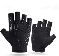 ROCKBROS S202 Fingerlos Sporthandschuhe Halbfingerhandschuhe