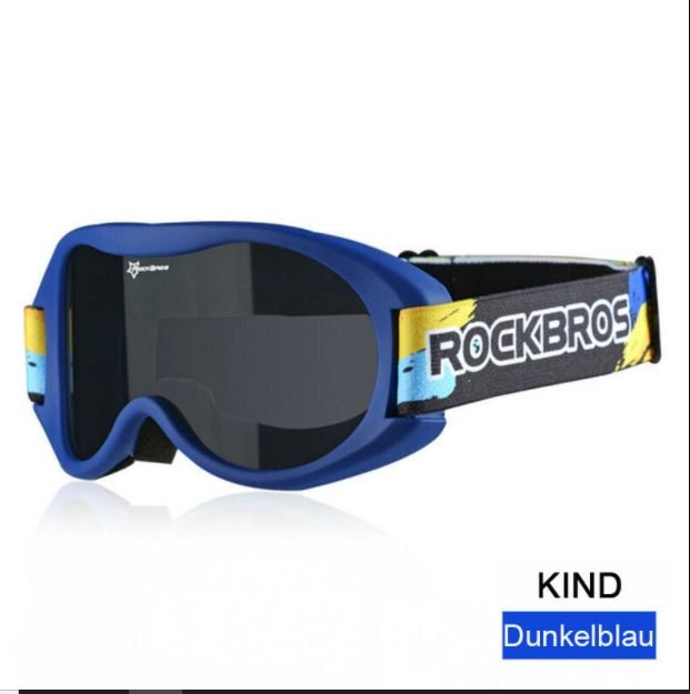 ROCKBROS Skidglasögon För Dam Herr Barn Skyddsglasögon Vinter Anti-fog Skidglasögon