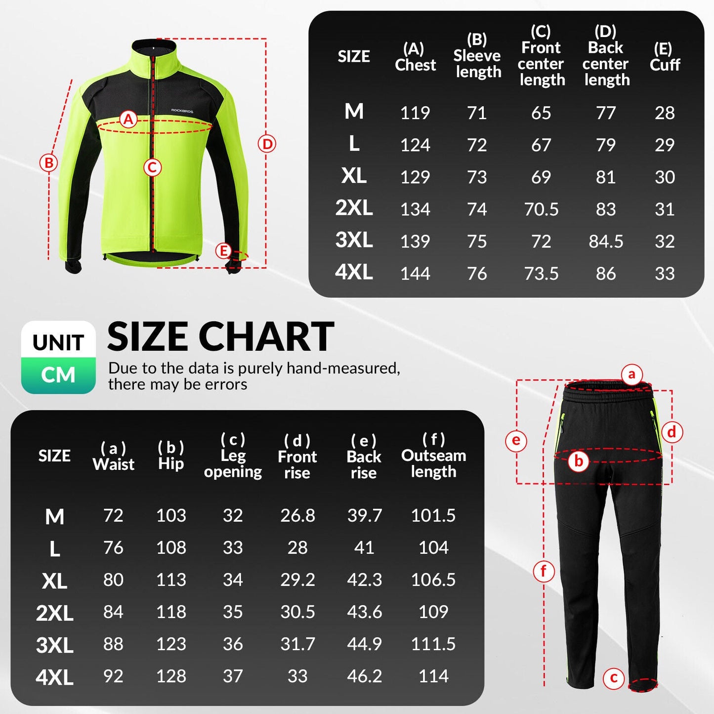 ROCKBROS cykelkläder cykeljacka vindjacka vindtät M-4XL