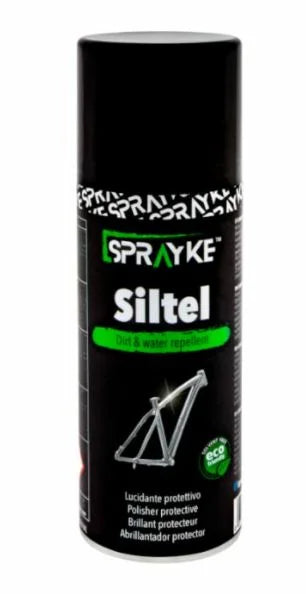 SPRAYKE Siltel cyklar blank och skyddande