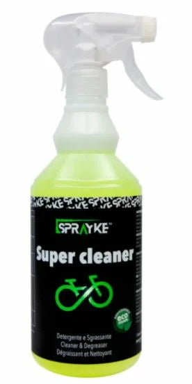 SPRAYKE Super Cleaner cykelavfettning och rengöringsmedel med avtryckare