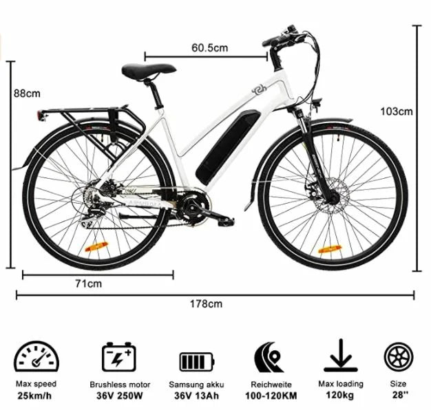 VecoCraft Athena 8 City elcykel