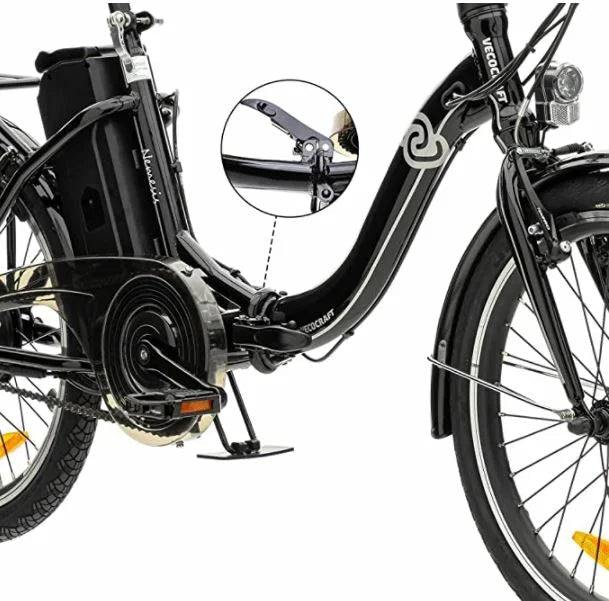 VecoCraft Nemesis City e-cykel hopfällbara cyklar